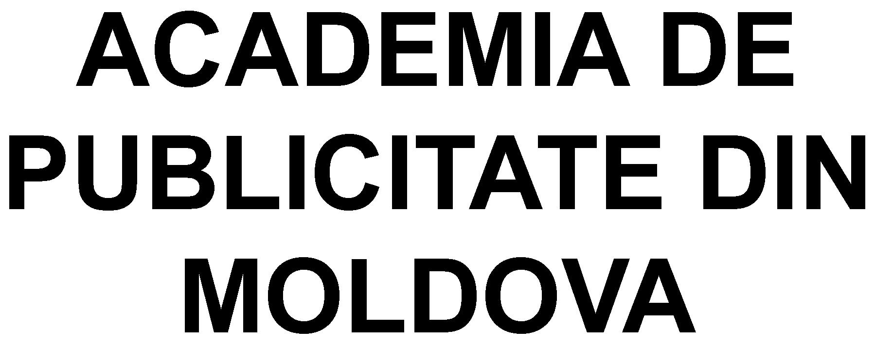 ACADEMIA DE PUBLICITATE DIN MOLDOVA